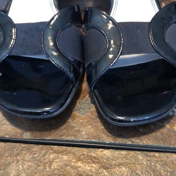 Life Stride Soft System Strands black, women’s size 8.5 Wide - Picture 9 of 11